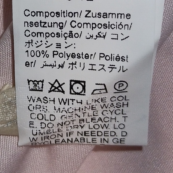 Men's causal long sleeve button down pink & black shirt Size: XL - Picture 7 of 7